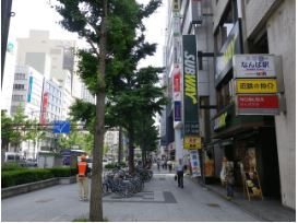 キレイモなんばへの道順3
