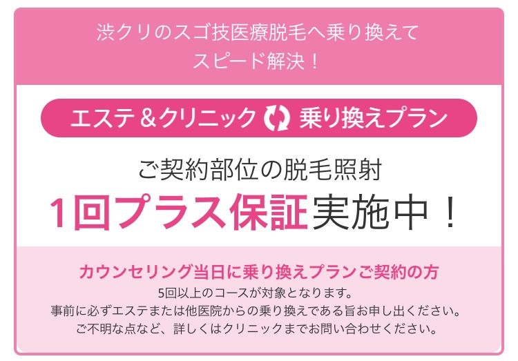 渋谷美容外科 割引キャンペーン